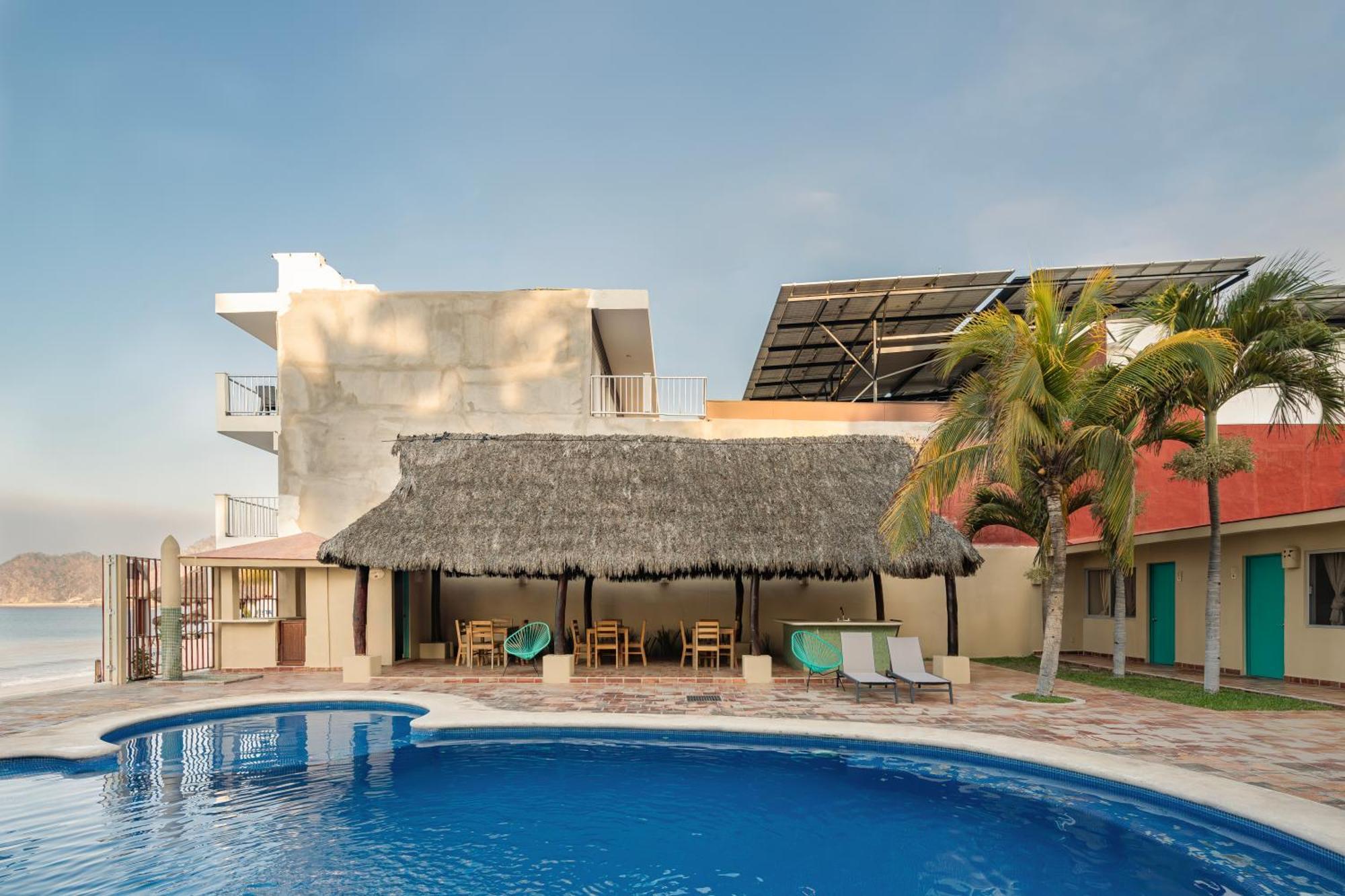 Bungalows Las Arenas San Patricio - Melaque Exterior foto